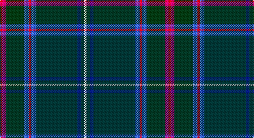 R/4 M6 DG32 B8 R4 B8 DT72 DB6 DT6 W/4 tartan