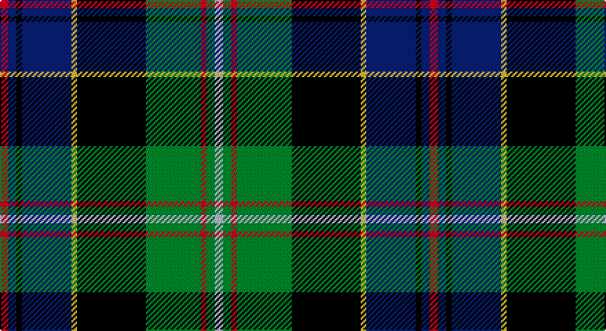 R/6 DB6 K4 DB36 LY4 K50 G40 R4 G6 LB/6 tartan