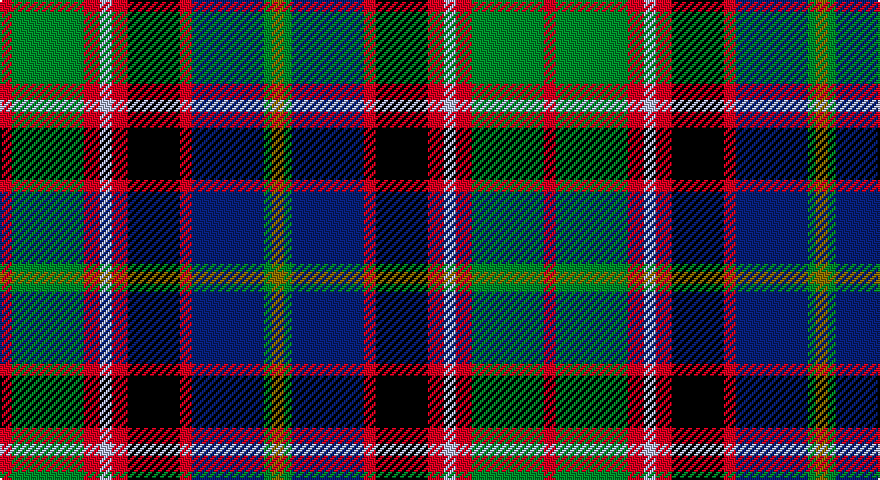 R/6 G36 R8 LB6 R8 K26 R6 DB36 G4 Y/6 tartan