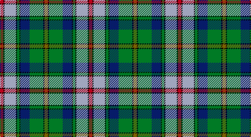 R/6 K2 LB20 K2 G4 K2 DB16 G24 K2 Y/6 tartan