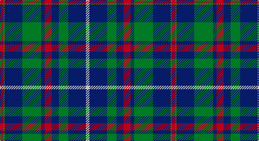 R/6 Y2 DB30 G32 DB6 R12 DB12 G16 DB30 W/6 tartan