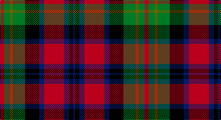 R/8 G12 Y6 G24 K28 DB10 R40 DB10 K8 DB/4 tartan