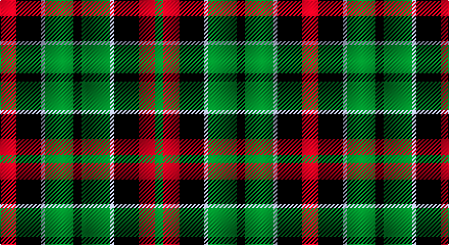R/16 K24 LB4 G28 K8 G28 LB4 K24 R16 G/8 tartan