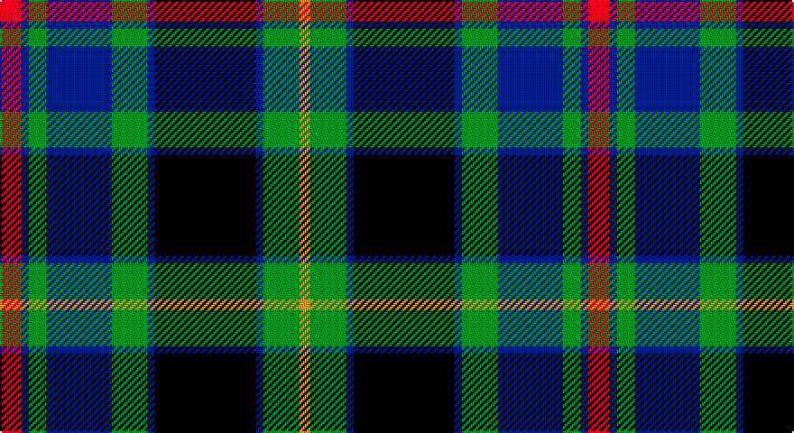 R/12 DB4 G10 DB36 G20 DB4 K56 DB4 G20 LO/6 tartan