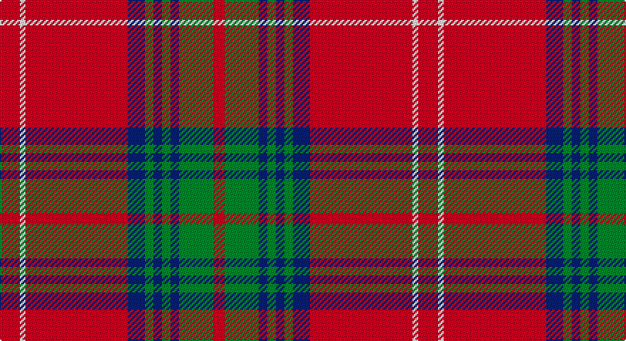 R/14 W4 R72 DB12 G6 DB6 G6 DB6 G24 R/8 tartan