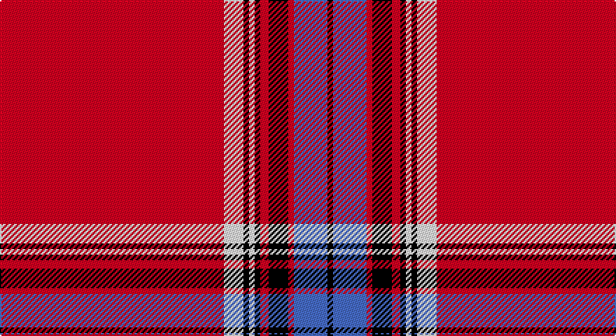 R/160 W14 K4 W4 K4 R6 K14 R4 B24 K/4 tartan