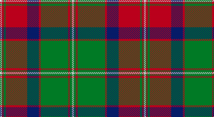 W/4 R4 G4 R44 DB24 R4 G56 R4 G4 W/4 tartan