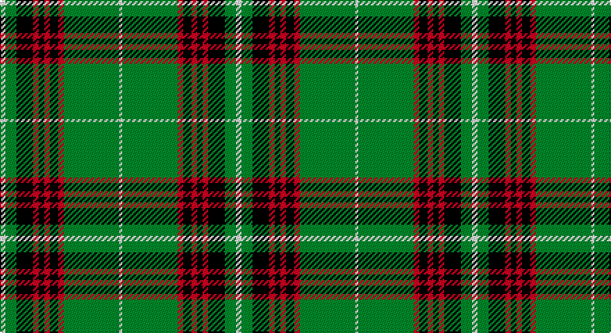 W/4 G8 K12 R4 K4 R4 K6 R4 G40 W/2 tartan