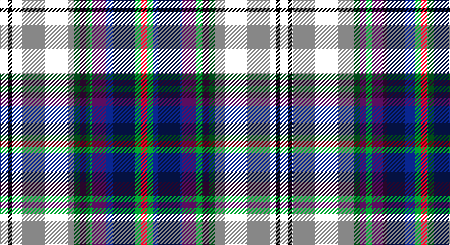 W/8 K4 W60 G6 DP6 G6 DP14 DB28 G6 R/6 tartan