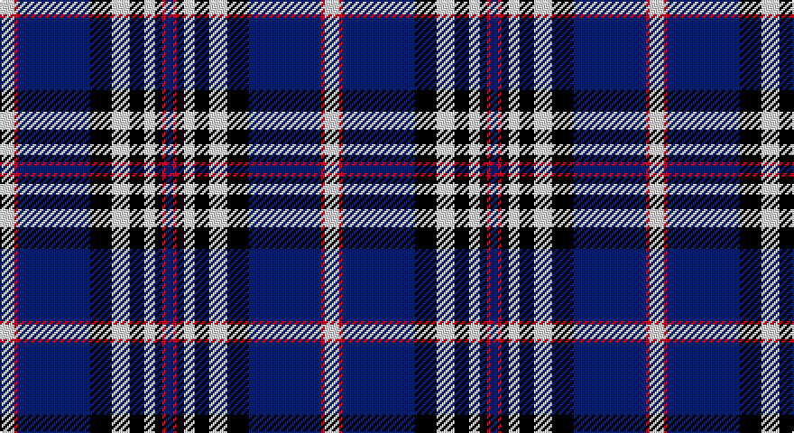 W/8 R2 DB40 K12 W10 K8 W6 K4 R2 DB/4 tartan