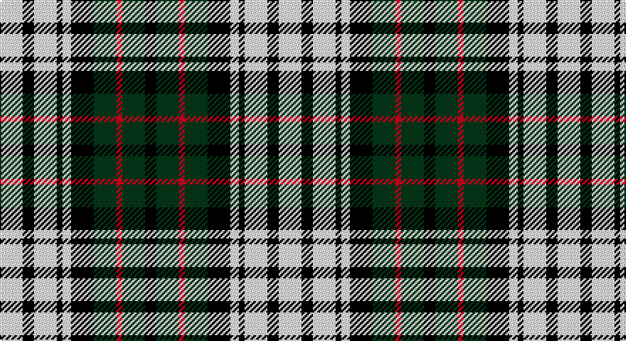 W/16 K8 W16 K4 W6 K16 DG16 R4 DG16 K/8 tartan