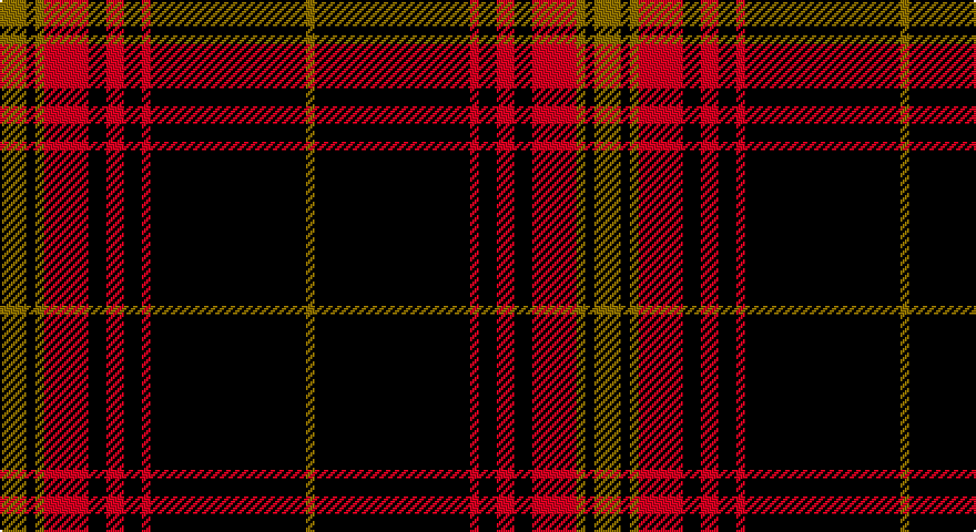 Y/12 K4 Y4 R20 K8 R8 K8 R4 K70 Y/4 tartan