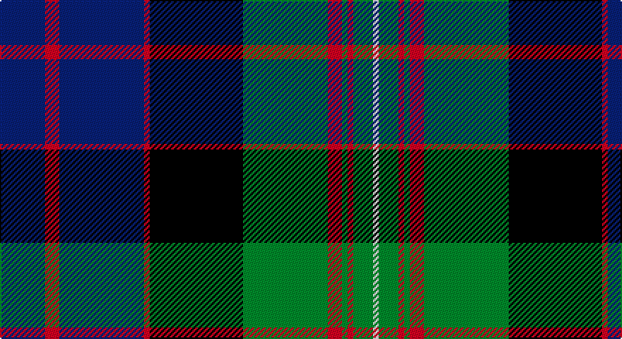 DB/32 R10 DB60 R4 K66 G60 R10 G4 R4 G14 W/4 tartan