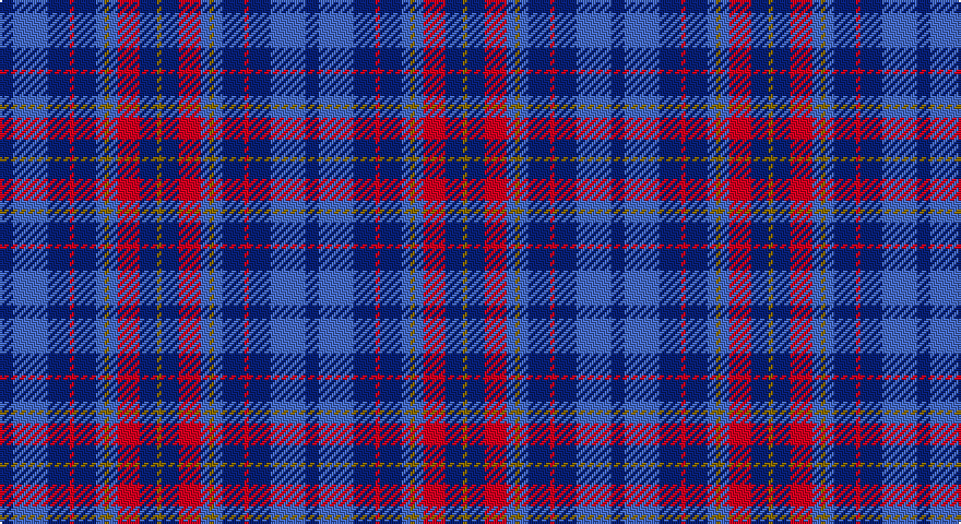 DB/6 B16 DB10 R2 DB10 B4 Y2 B4 R10 DB8 Y/2 tartan