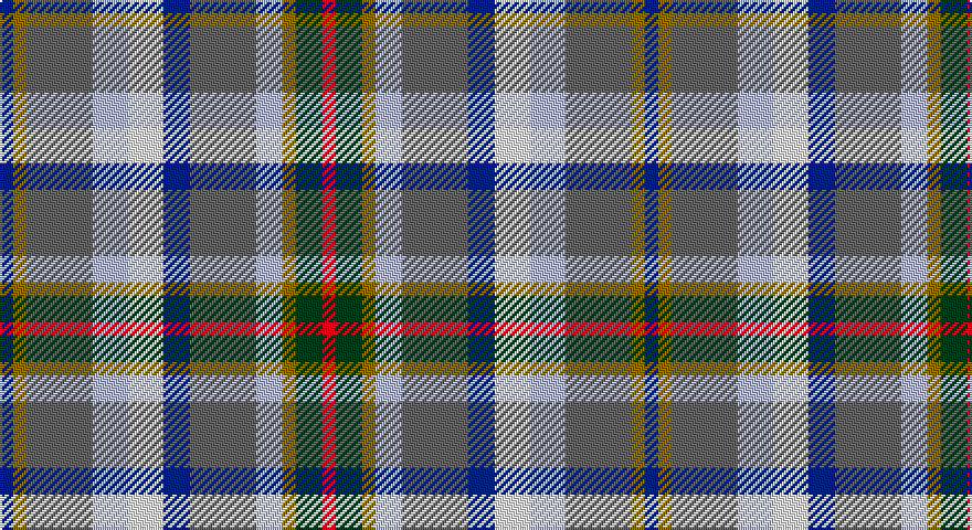 DB/6 Y6 N30 LB16 W16 DB12 N30 LB12 Y6 DG12 R/6 tartan