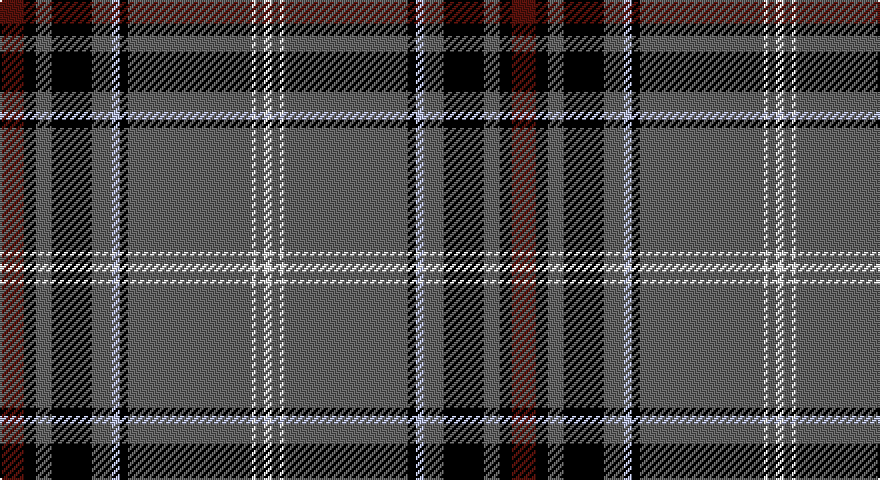 DR/12 K6 N8 K20 N10 LB4 K4 N62 W2 N4 W/4 tartan