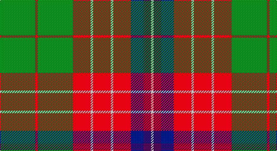 G/56 R4 G56 R28 W4 R28 W4 R28 DB20 DP12 W/4 tartan