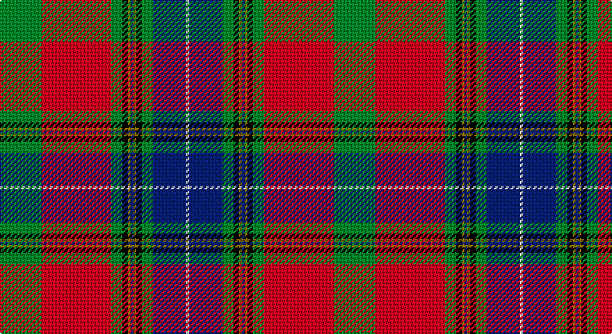 G/30 R50 G8 K4 Y2 DB2 Y2 K4 G8 DB24 W/2 tartan