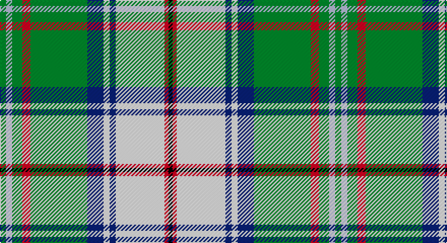 G/6 LB6 G10 R8 G56 DB16 W6 DB6 W48 R4 K/4 tartan