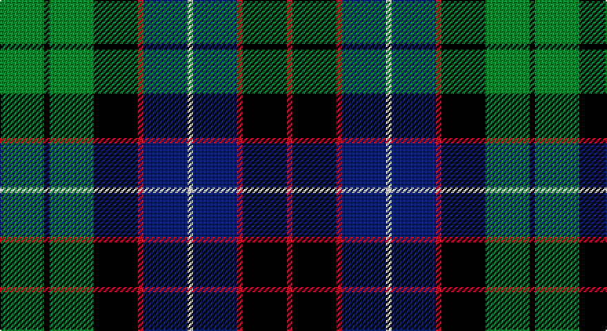 G/32 K4 G32 K32 R4 DB32 W4 DB32 R4 K32 R4 K32 R4 DB32 W4 DB32 R4 K32 G32 K/4 tartan