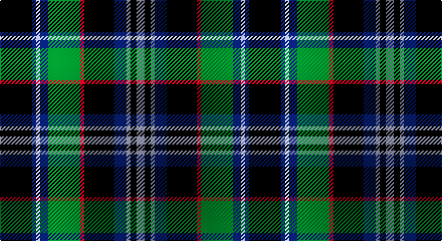 K/32 DB4 LB4 DB8 G32 R4 K30 DB12 LB4 K6 LB/8 tartan