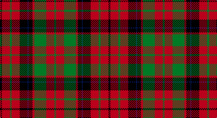 K/4 R16 G4 R16 K16 DB2 K8 R4 G24 R16 G/4 tartan