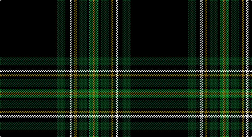 K/100 DG14 K8 W4 K4 Y4 K4 DG14 K4 G6 Y/4 tartan