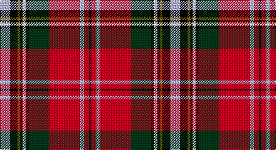 LB/16 K12 Y4 K4 W6 K4 DG32 R50 LB6 R8 K/3 tartan