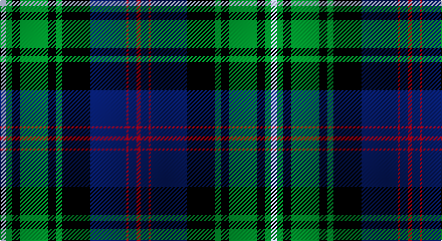 LB/6 G6 K8 G28 K8 G6 K28 DB36 R2 DB8 R/4 tartan