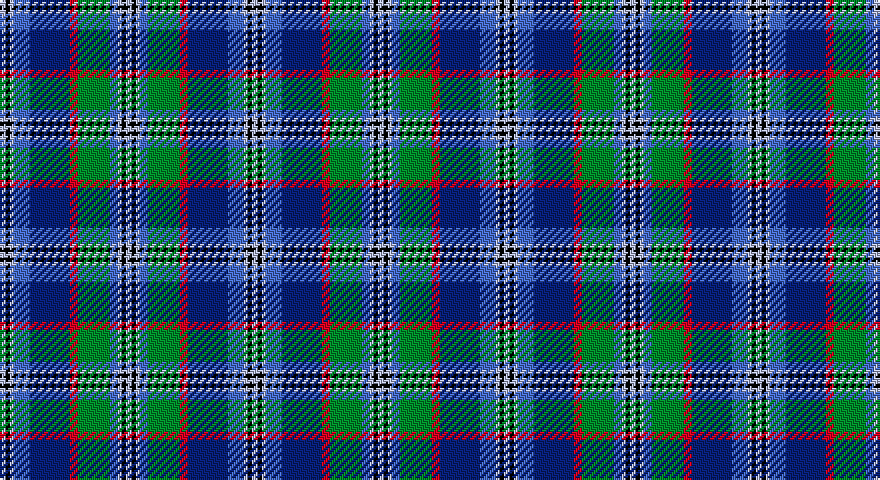 LB/3 K2 LB2 B8 DB20 R4 G16 B4 LB2 K2 LB/3 tartan