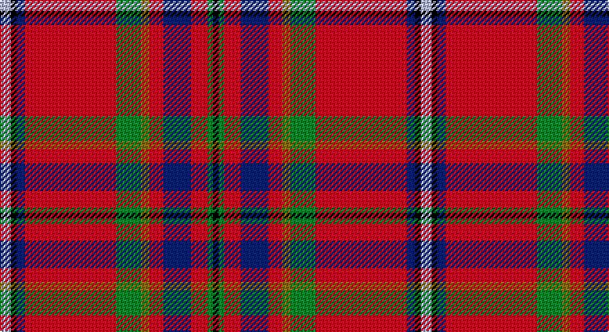 LB/8 K4 DB6 R66 G18 Y6 R10 DB20 R12 G4 K/4 tartan