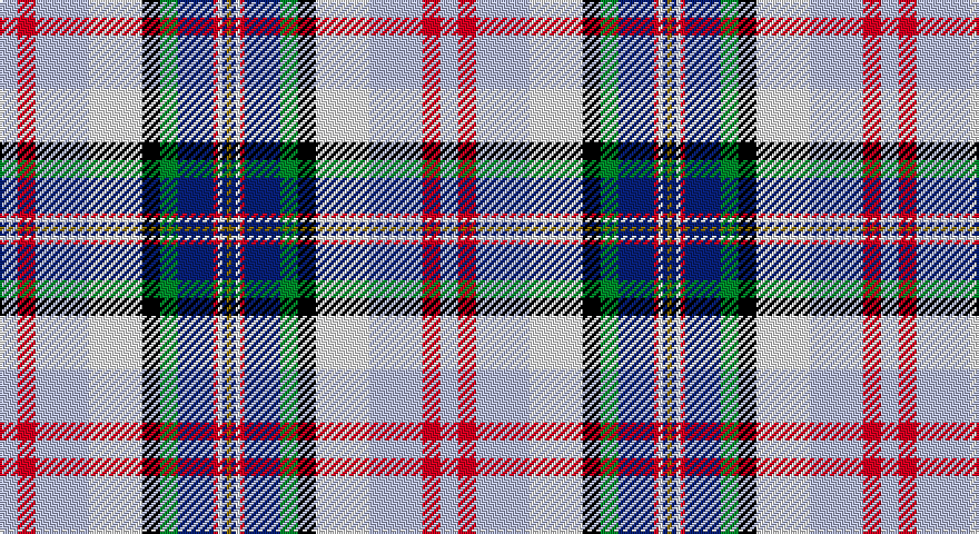 LB/8 R8 LB24 W24 K8 G8 DB16 R2 W2 DB2 Y/2 tartan