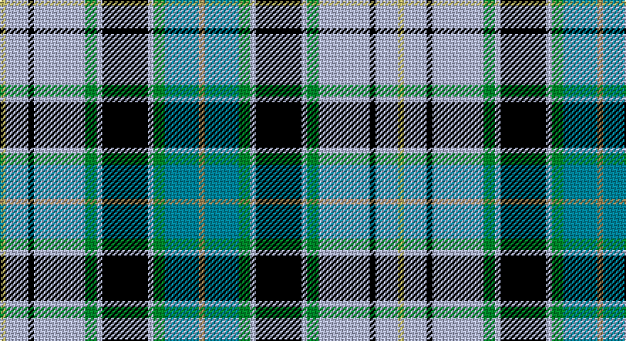 LYi/4 LB16 K4 LB36 G8 LB4 K32 LB4 G8 T24 LY/4 tartan