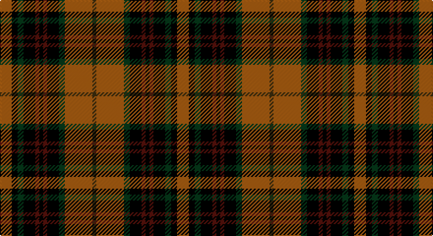 O/12 K6 DG6 K12 DR4 K4 DR4 K12 DG6 O28 DY/4 tartan