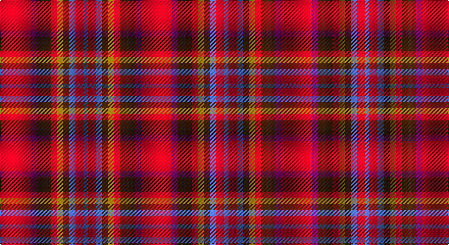 R/30 DP6 DY4 DO4 DY6 R6 Y6 DY6 B6 R8 B/4 tartan