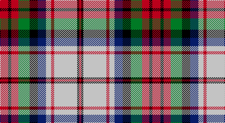 R/16 K6 R14 G22 K16 DB16 W10 R6 W45 K4 R/4 tartan