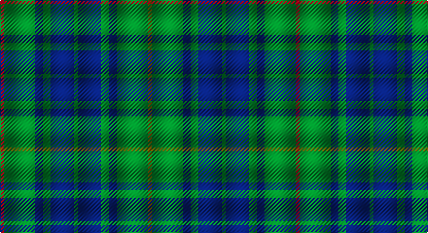 R/4 G32 DB8 G8 DB24 G4 DB24 G8 DB8 G32 Y/4 tartan