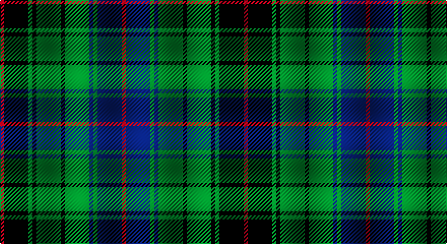 R/4 K24 G4 K4 G24 K4 G24 DB4 G4 DB24 R/4 tartan