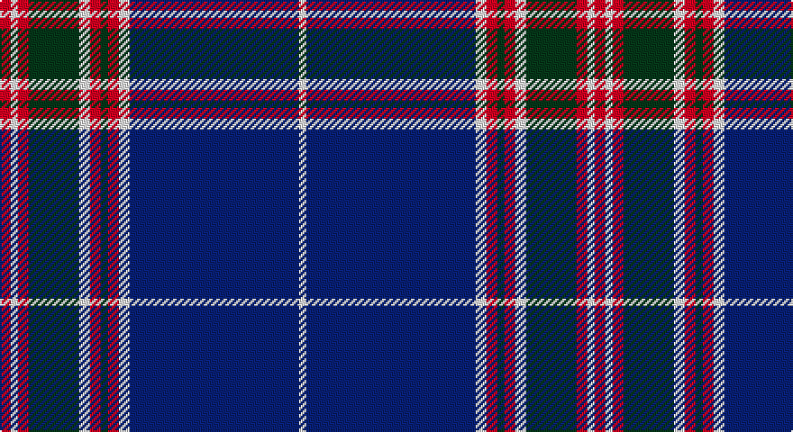 R/6 W4 R6 DG28 W6 R6 DG4 R6 W6 DB94 W/4 tartan
