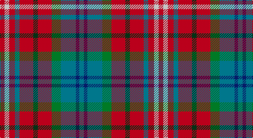 R/8 W8 R10 T8 R24 DG8 R24 G16 T26 DB6 T/8 tartan