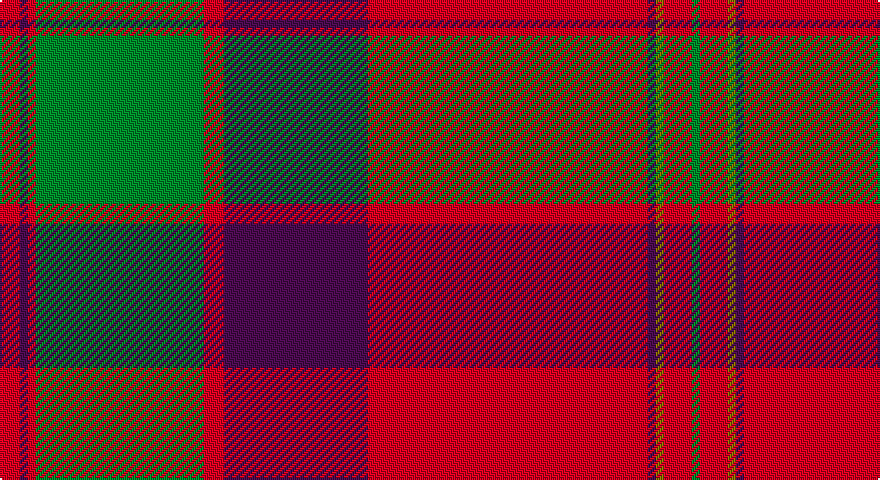 R/10 DP4 R4 G84 R10 DP72 R140 DP4 Y4 R14 G/4 tartan