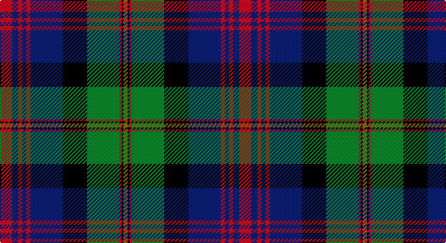 R/12 DB6 R4 DB4 R4 DB32 K24 G32 R2 K2 Y/4 tartan