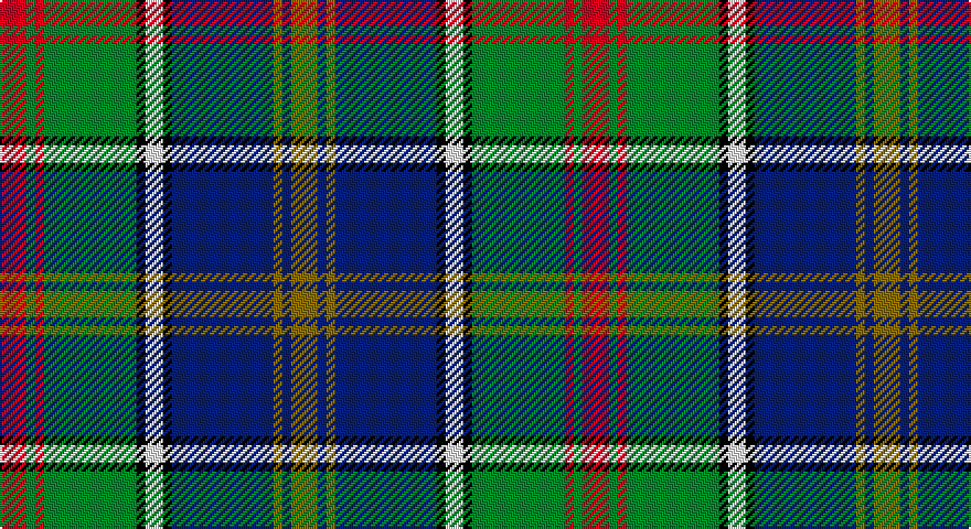R/12 G4 R4 G42 K4 W8 K4 DB46 Y4 DB4 Y/12 tartan
