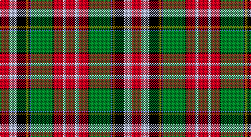 R/16 LB14 K16 Y4 K2 B2 G38 K2 R16 LB6 R/16 tartan