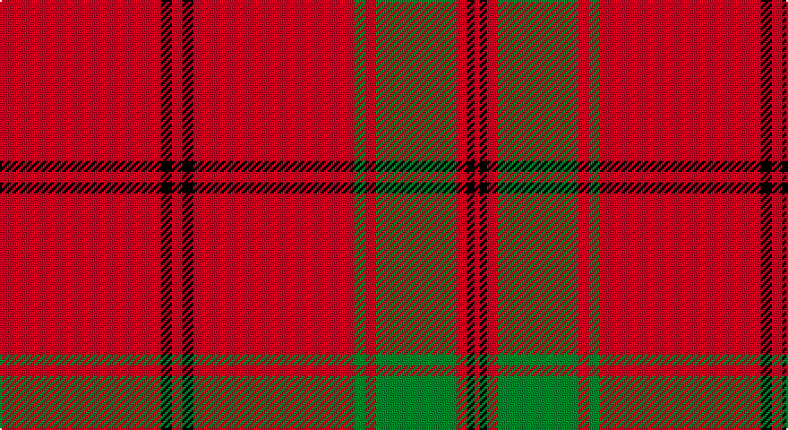R/90 K6 R6 K6 R90 G6 R6 G45 R6 K4 R/3 tartan
