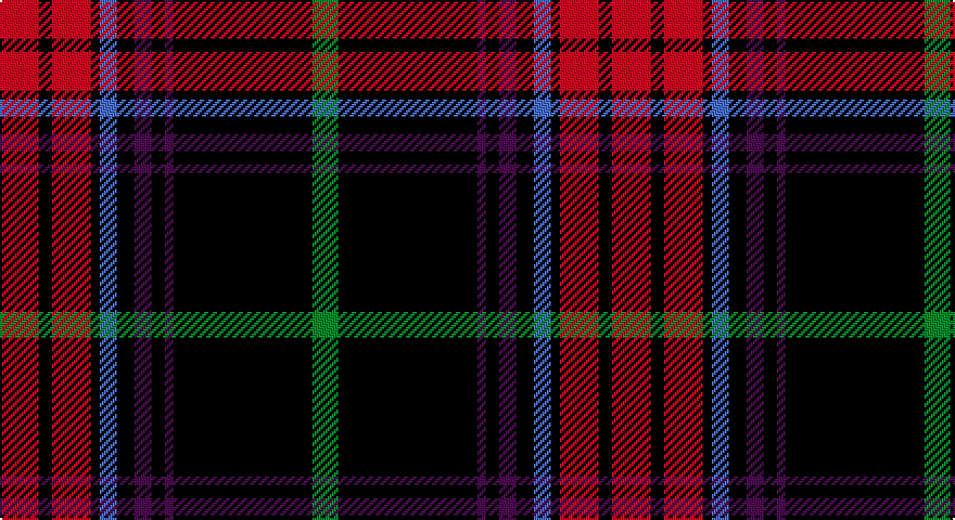 R/18 K6 R18 K4 B8 K8 DP8 K6 DP4 K64 G/12 tartan