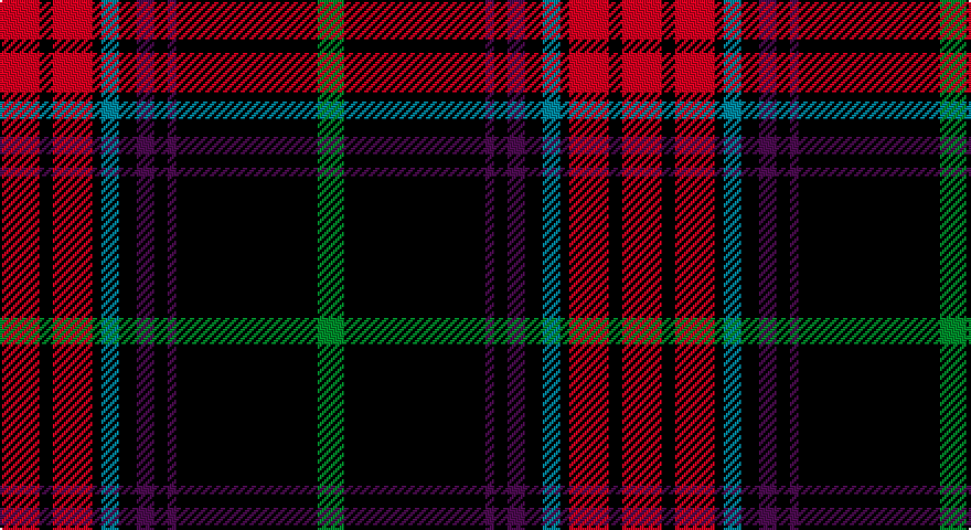 R/18 K6 R18 K4 T8 K8 DP8 K6 DP4 K64 G/12 tartan
