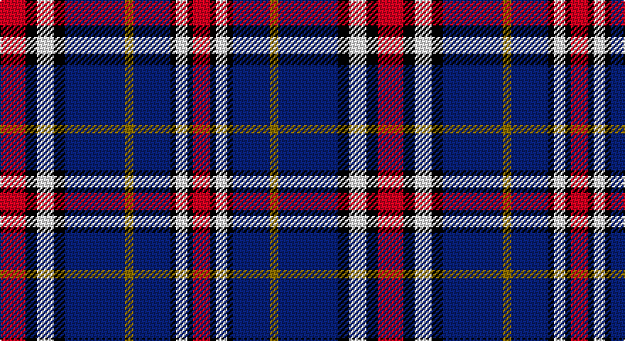 R/18 K8 W12 K8 DB42 Y6 DB26 K4 W8 K4 R/12 tartan