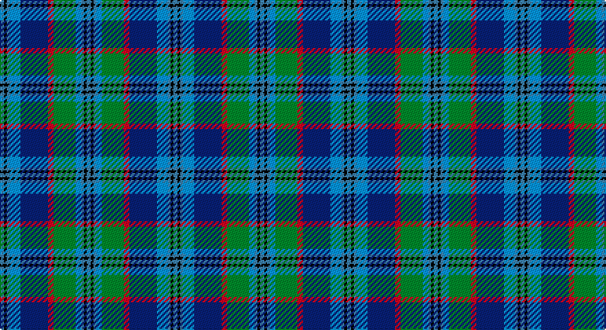 T/3 K2 T2 Ti8 DB20 R4 G16 Ti4 T2 K2 T/3 tartan