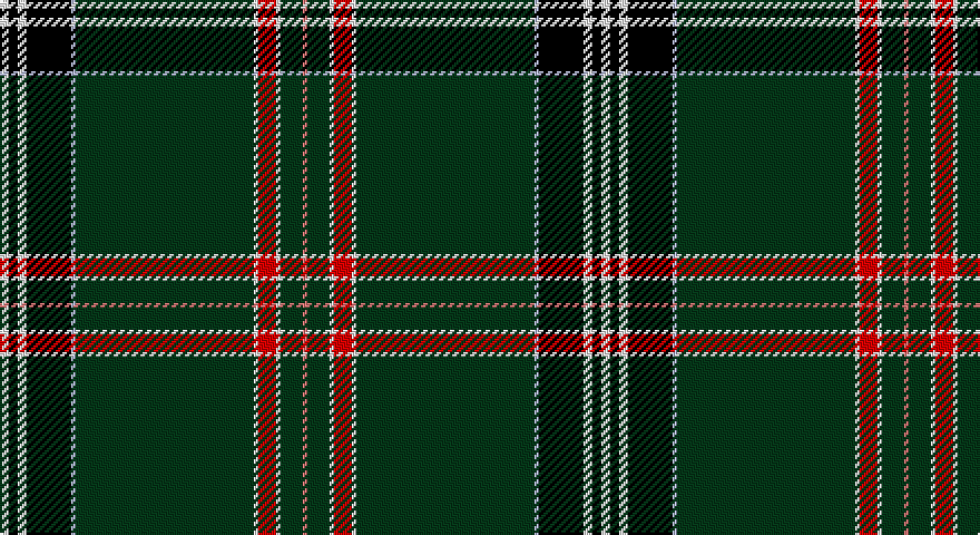 W/4 K4 W4 K20 LB2 DG80 W2 R8 W2 DG10 Ri/2 tartan